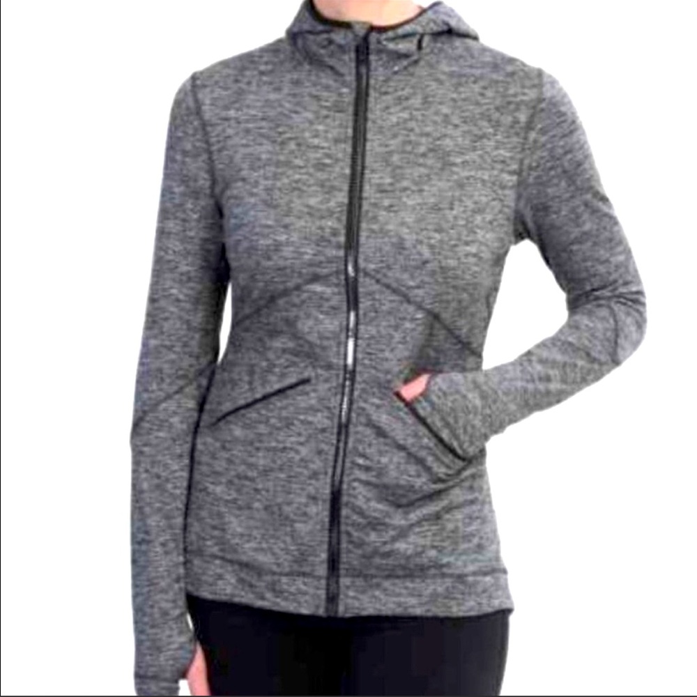 Brooks | Utopia Thermal Hoodie III Gray Zip Up
